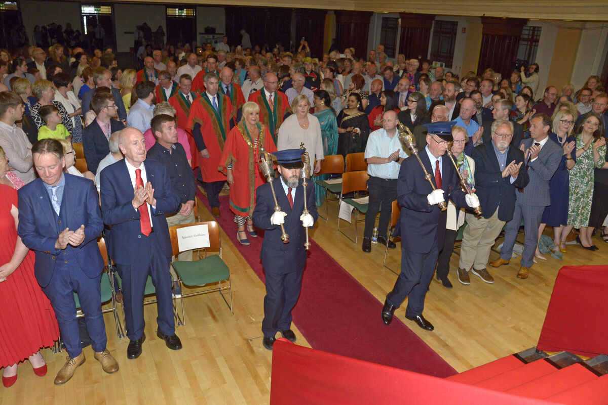 Pictured at the Lord Mayor's Community and Voluntary Awards at Cork City Hall. Picture: Denis Boyle Pictured at the Lord Mayor's Community and Voluntary Awards at Cork City Hall. Picture: Denis Boyle