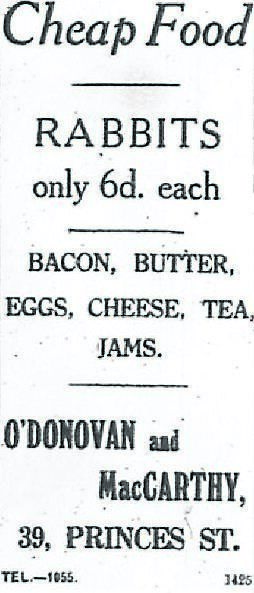 Ad in the Echo on June 2, 1923