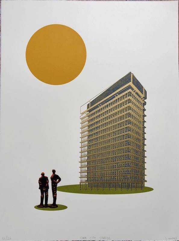  Jo Howard, Cork city sunrise, 2022.