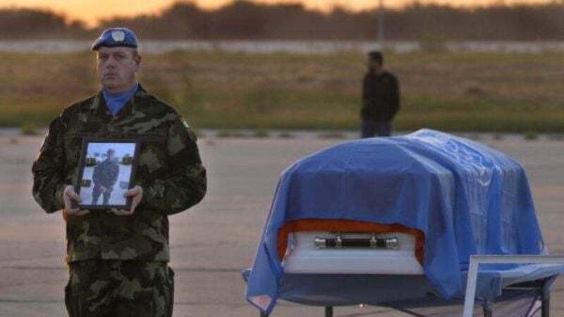 Lebanon charges five men over killing of Irish peacekeeping soldier