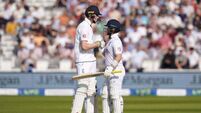 Ireland endure tough opening day in one-off cricket test with England
