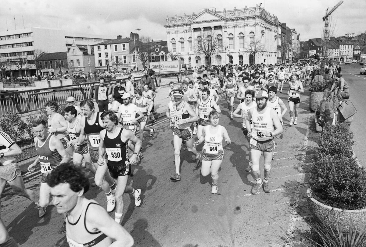 Cork City Marathon 1985.