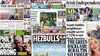 What the papers say: Saturday's front pages