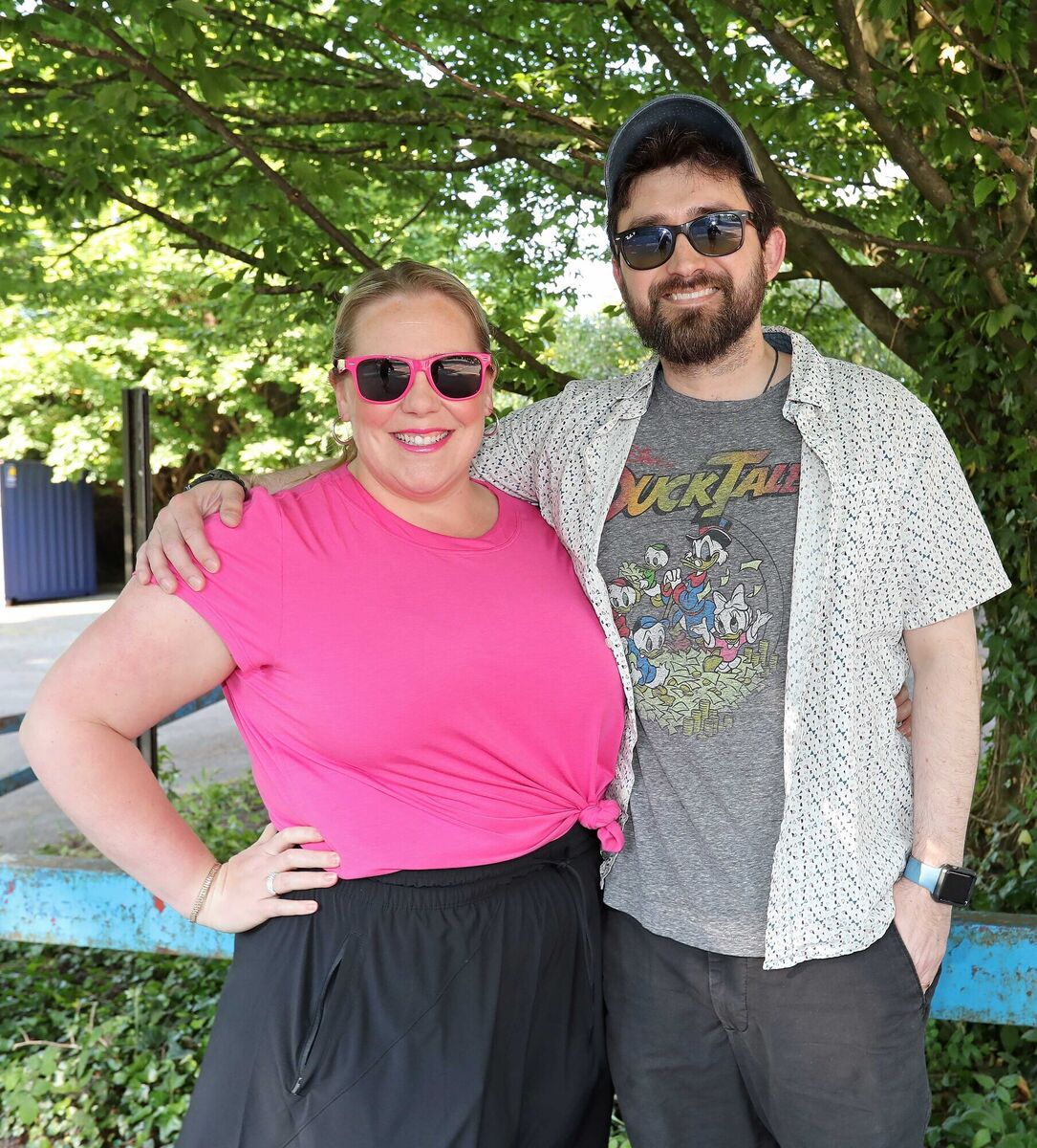  Ashley Rei and Daniel Smith, on Honeymoon from California USA. Picture: Jim Coughlan.