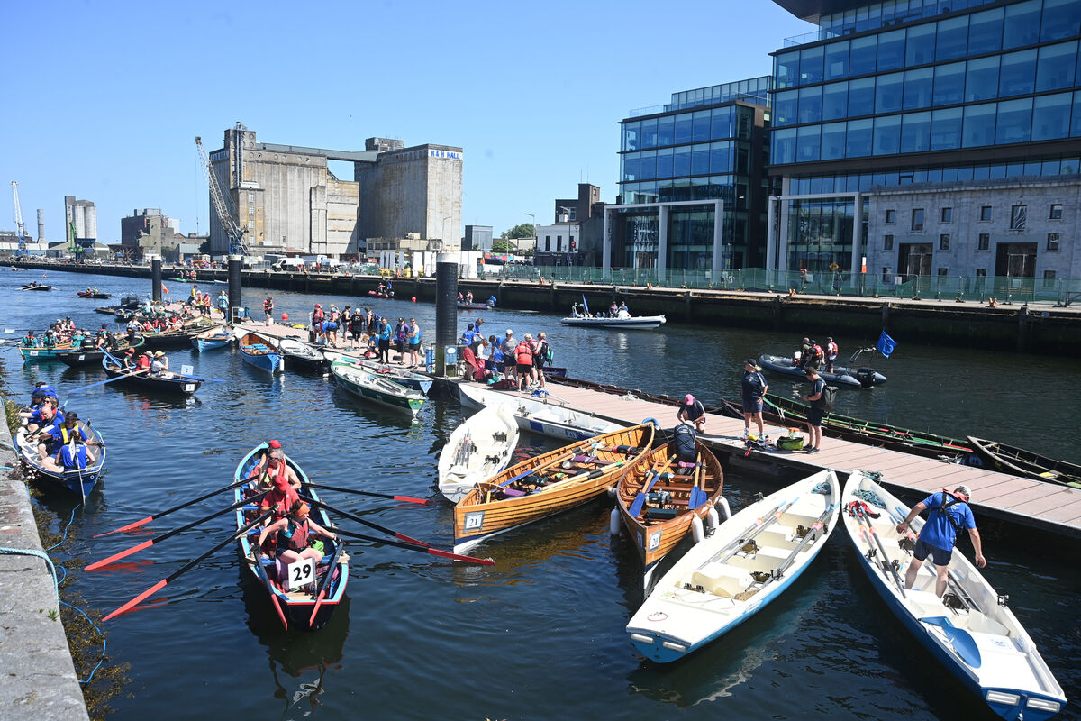 Boats tie up and crews disembark at Cork City Marina after completing the Ocean-to-City Race on Saturday 3rd June 2023. Pic Larry Cummins Boats tie up and crews disembark at Cork City Marina after completing the Ocean-to-City Race on Saturday 3rd June 2023. Pic Larry Cummins