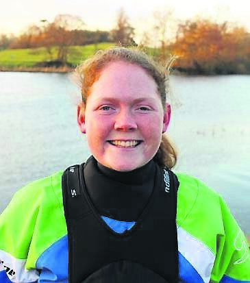 Kayaker Anais O'Donovan. Kayaker Anais O'Donovan.