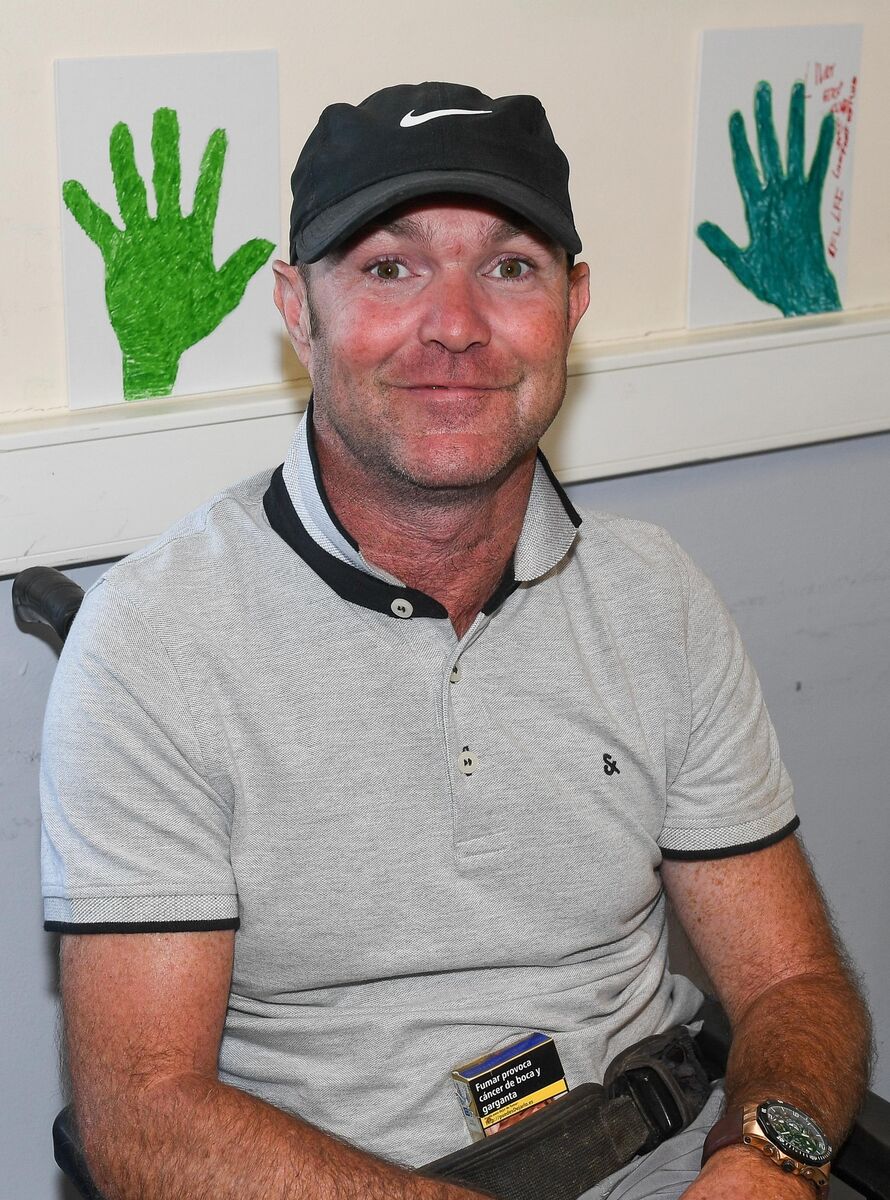  David McCullagh from Crosshaven, who is a client at the Headway day service in Ballincollig.