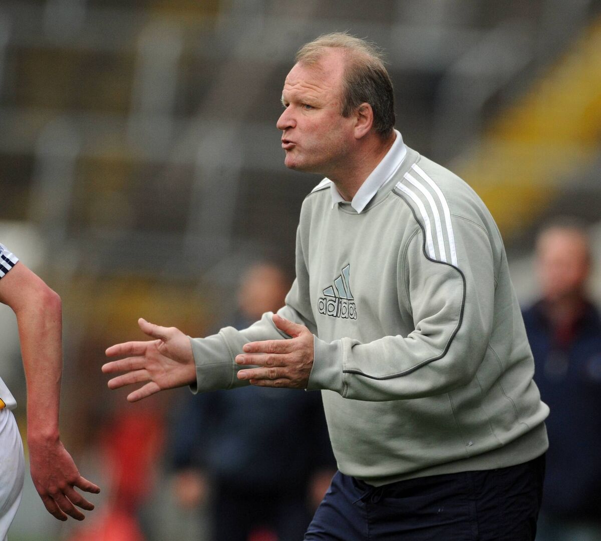 Teddy McCarthy coaching Bandon in the 2012 county final at Páirc Uí Chaoimh. Picture: Eddie O'Hare