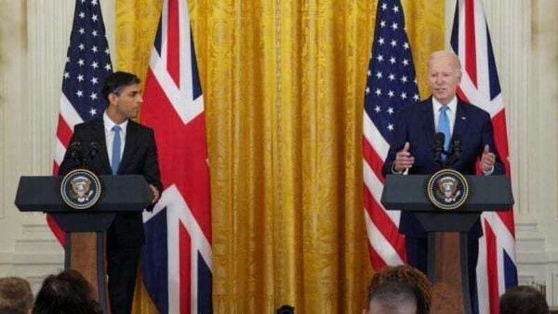 Biden, Sunak discussed Northern Ireland in Oval Office meeting