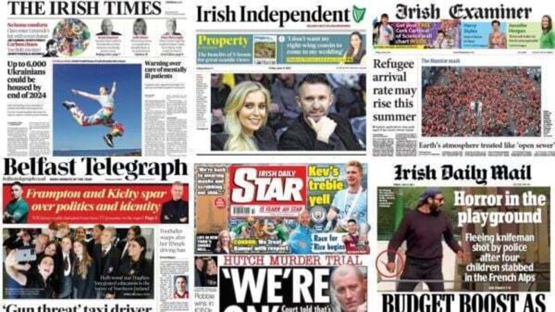 What the papers say: Friday's front pages What the papers say: Friday's front pages