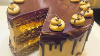 Recipe: Coffee Cake with Almond Praline and Coffee Butter Cream
