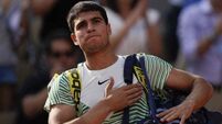 French Open day 13: Djokovic reaches final as Alcaraz struggles with cramp