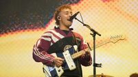 Sam Fender plays homecoming gig at Newcastle’s St James’ Park