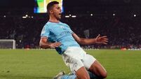 Manchester City win treble as Rodri fires superb winner against Inter Milan