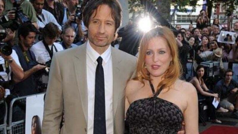 Gillian Anderson congratulates X-Files co-star David Duchovny on new film Gillian Anderson congratulates X-Files co-star David Duchovny on new film