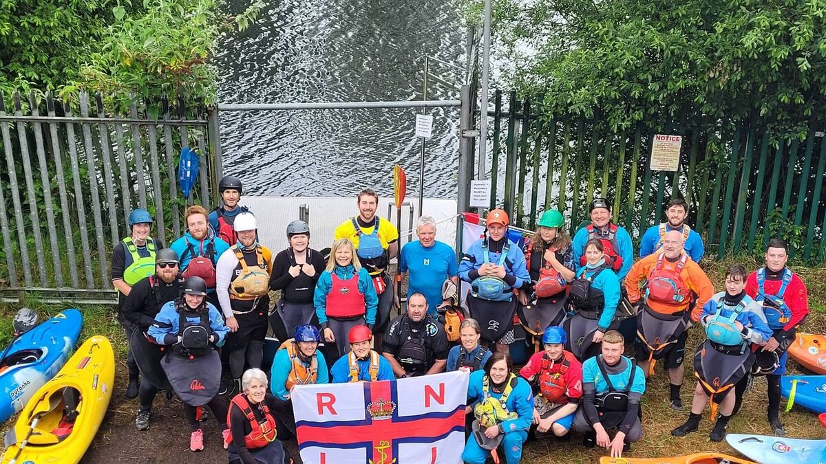 Kayakers raise funds for RNLI in 24 hour charity paddle