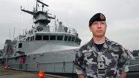 Navy crew prepare to set sail from Cork for six weeks on Libya mission