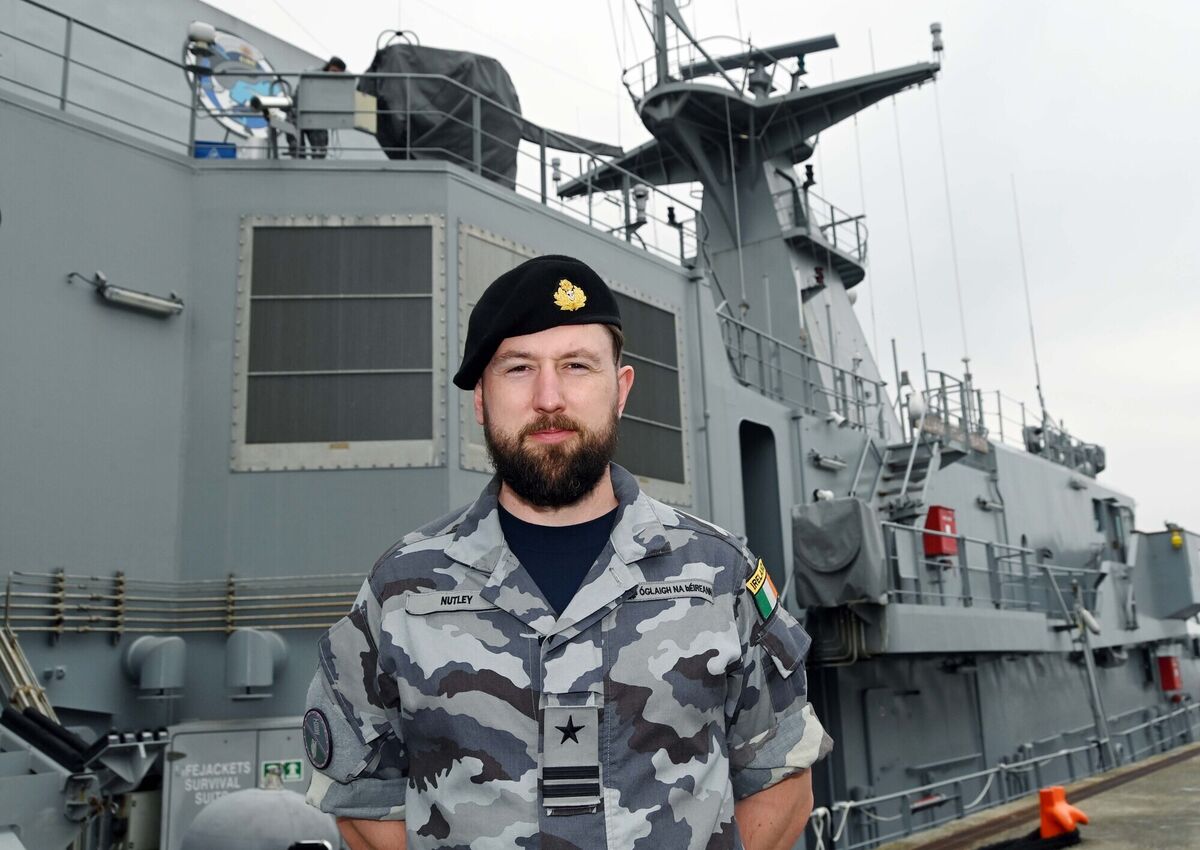 Lt. Aron Nutley, executive officer.