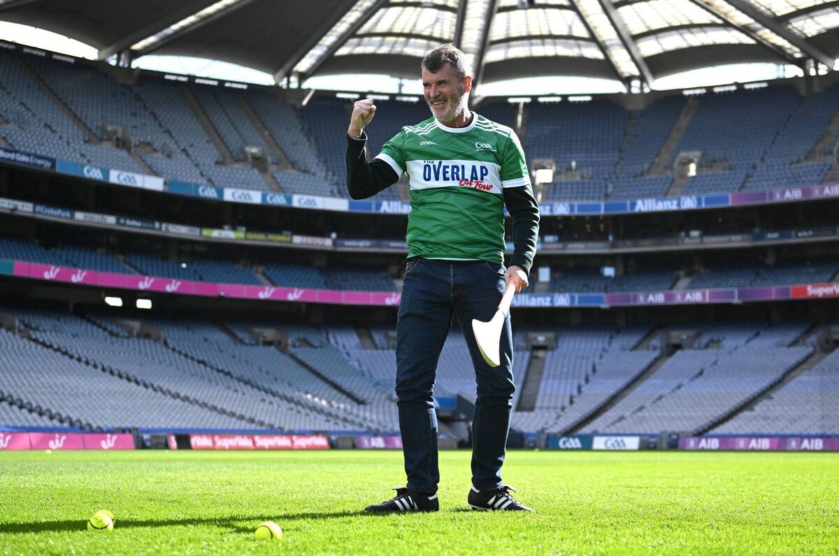 In Dublin, they meet some fellow local sporting legends and try their hand at hurling in the home of Gaelic sports, Croke Park.Photo by David Fitzgerald/Sportsfile In Dublin, they meet some fellow local sporting legends and try their hand at hurling in the home of Gaelic sports, Croke Park.Photo by David Fitzgerald/Sportsfile