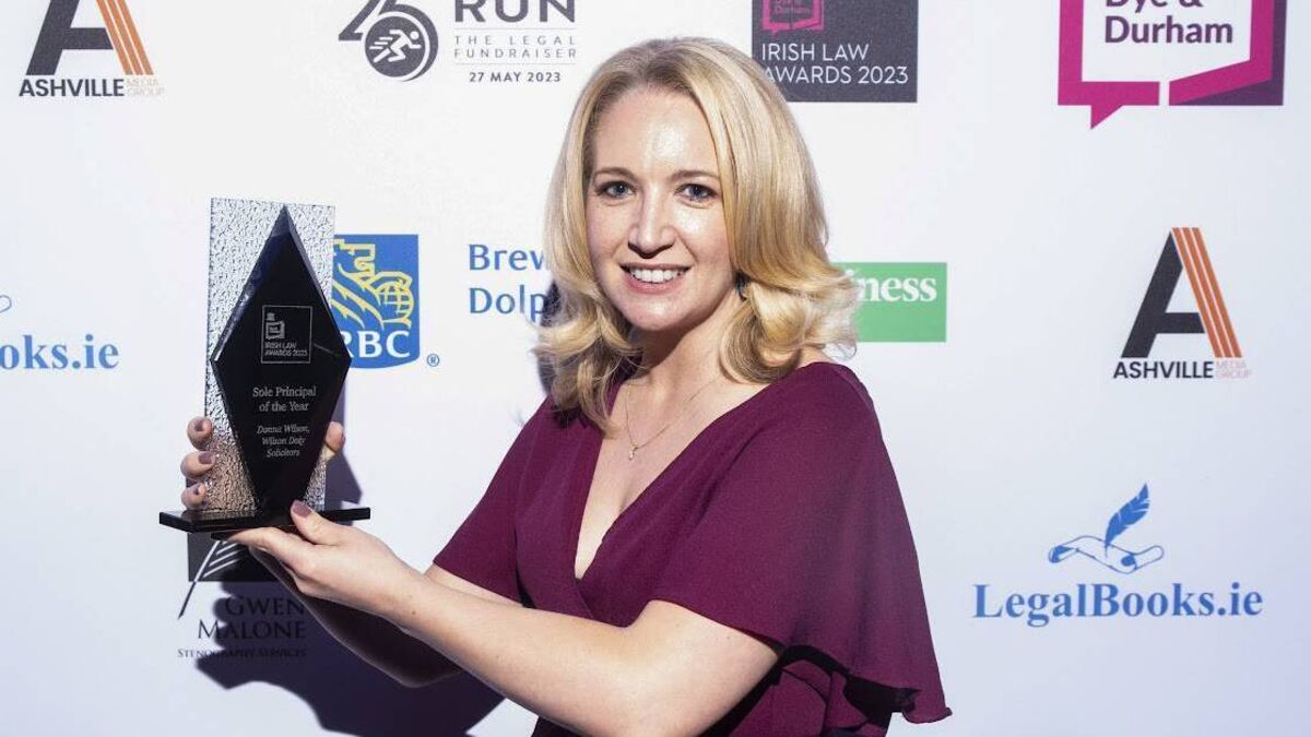 West Cork solicitor wins Sole Principal of the Year at the Irish Law Awards 2023