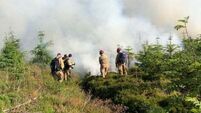 Gorse wildfires in Co Antrim downgraded from major incident after three-day blaze