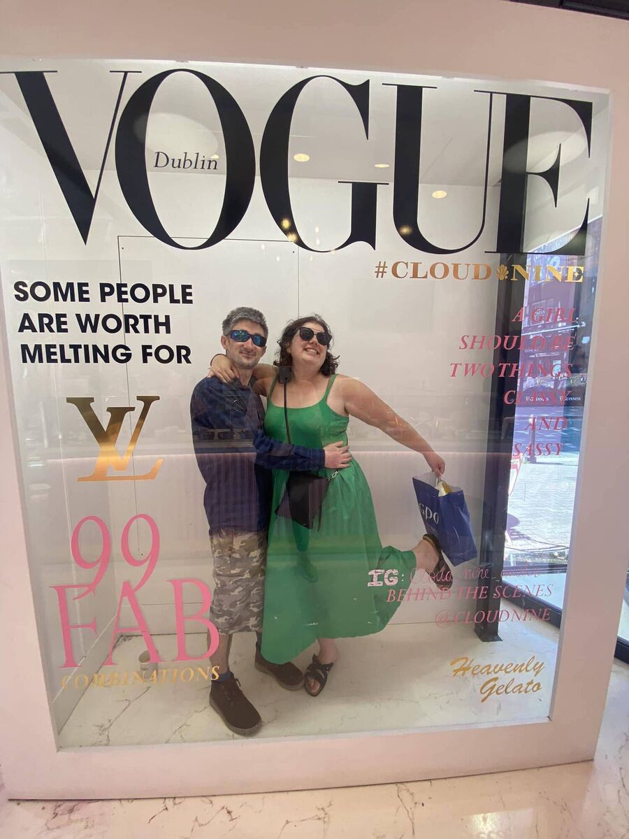 Thomas Quain and Sam Smadella strike a pose together. The couple feature in this week's How I Met My Partner. Thomas Quain and Sam Smadella strike a pose together. The couple feature in this week's How I Met My Partner.