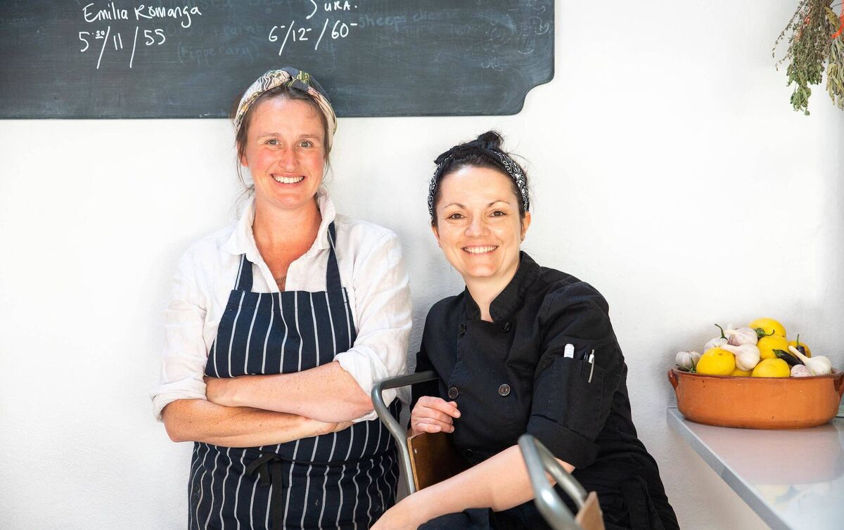 Barbara Nealon and Rebecca Recarrey of St. Francis Provisions in Kinsale. Picture. John Allen