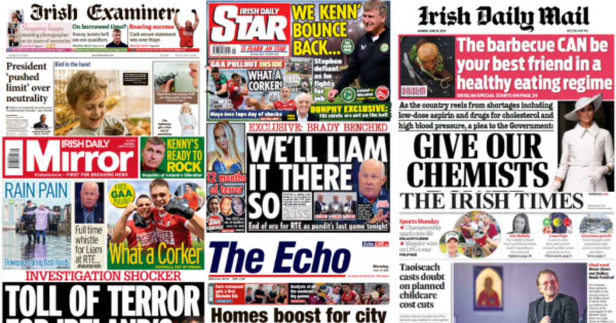 What the papers say: Monday's front pages - Vimarsana News