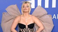 Bebe Rexha hit in the face by mobile phone during New York gig