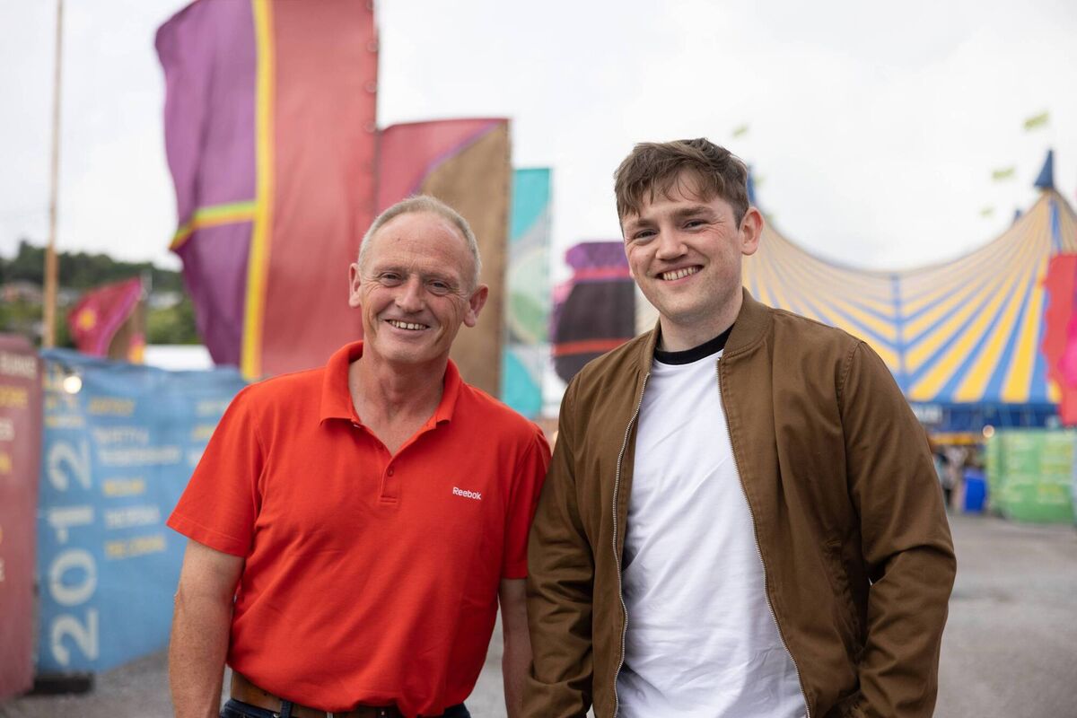 Neilus Fogarty and Michael Fogarty from Mitchelstown attending The Waterboys Live At The Marquee on Sunday. Photo credit: PLAYCreativeAgency 