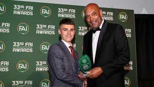 <p>Men’s Under-16 International Player of the Year</p> <p>Men’s Under-16 International Player of the Year</p>