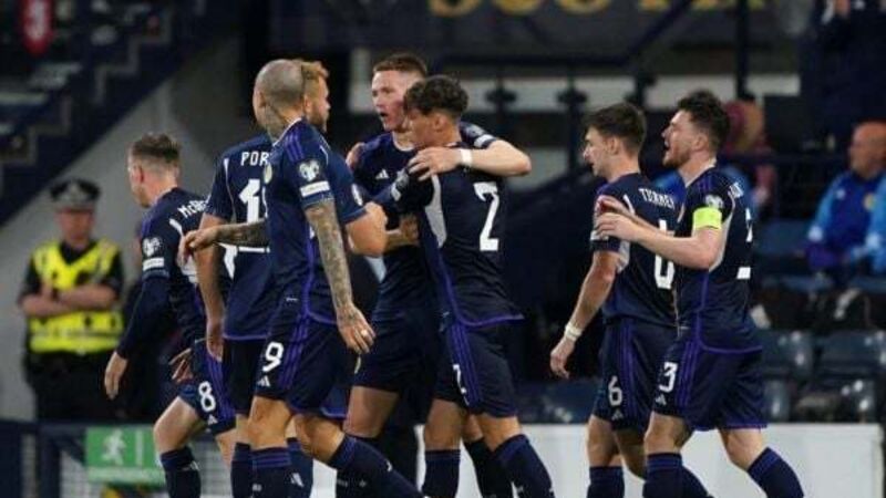 Scotland beat Georgia – and the weather – to move eight points clear in Group A Scotland beat Georgia – and the weather – to move eight points clear in Group A