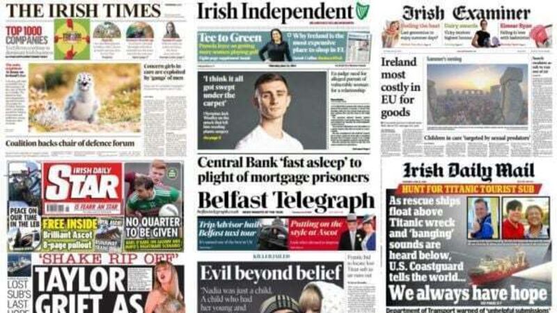What the papers say: Thursday's front pages