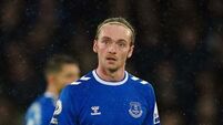 Tom Davies to leave Everton after turning down new contract