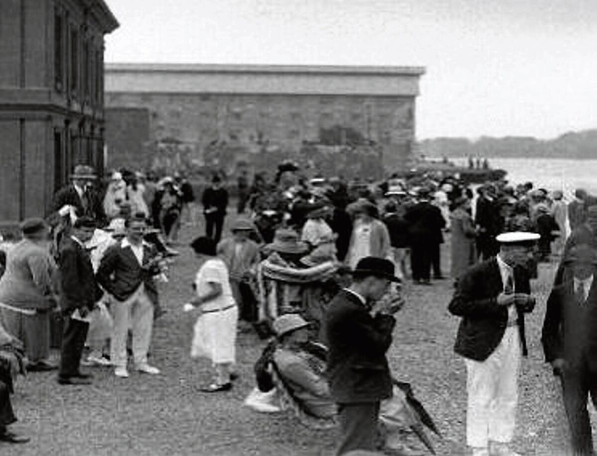 Cork Harbour Rowing Club Regatta, 1929. Photo courtesy of Passage West Maritime Museum. 