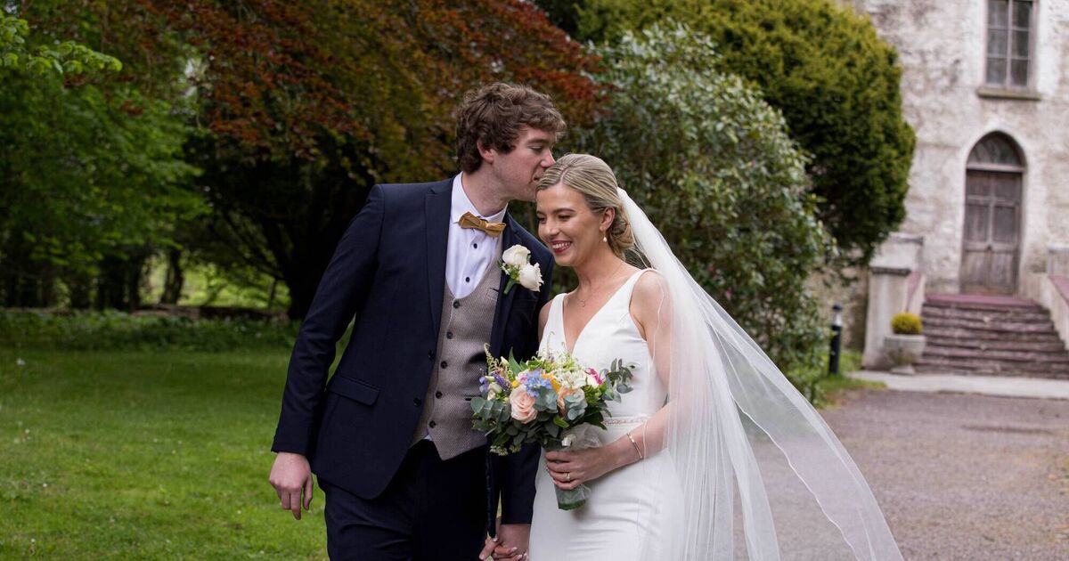 Wedding of the Week Parttime job in Dunnes Stores brought Cork couple