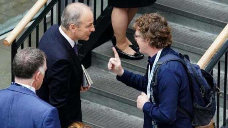 President’s son criticises ‘alarmist tone’ of security forum