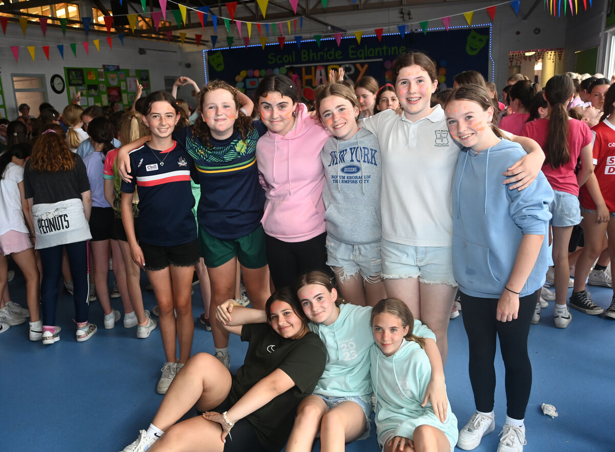 The was a very special live performance by Harry Styles (impersonator Aaron Kelly) at Scoil Bhride, EgLantine Girls NS on Friday afternoon.Pic Larry Cummins