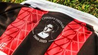 Bohemians wear special jersey in tribute to Christy Dignam during Dublin derby