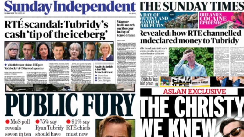 What the papers say: Sunday's front pages