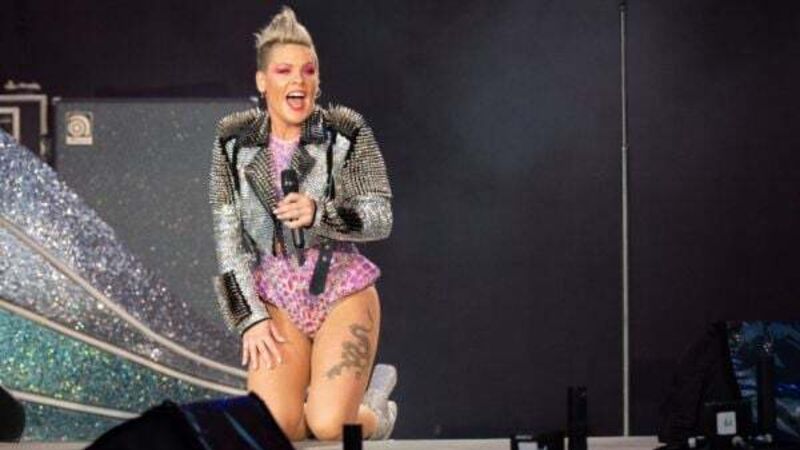 Pink ‘honoured and happy’ at second Hyde Park show