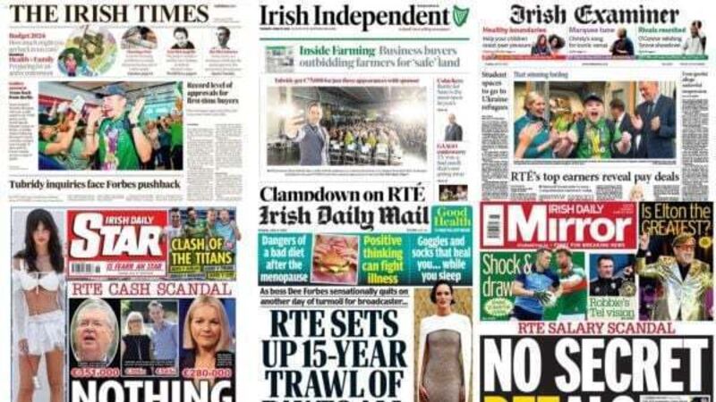 What the papers say: Tuesday's front pages