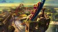 Emerald Park reveals designs of two new rollercoasters