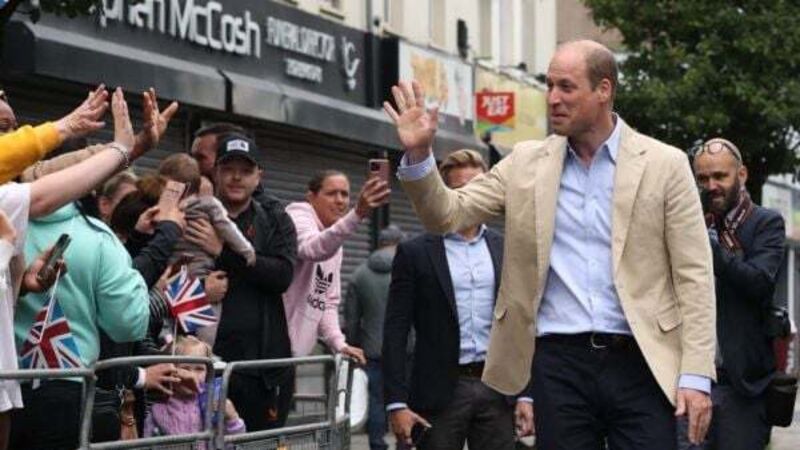 Prince William visits Belfast in campaign launch to tackle homelessness Prince William visits Belfast in campaign launch to tackle homelessness