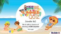 KidzZone's Big Summer Quiz (Under 8s): Prize up for grabs