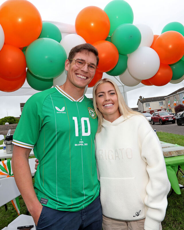  Denise O'Sullivan with boyfriend, James Hamblin at Courtown Drive, Knocknaheeny, Cork.
