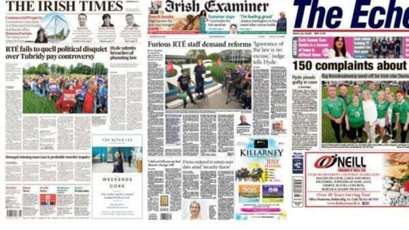 What the papers say: Wednesday's front pages