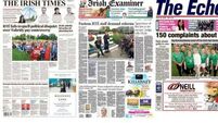 What the papers say: Wednesday's front pages