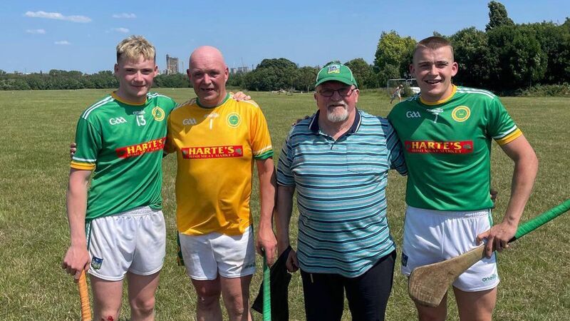 Three generations who all played hurling home and away