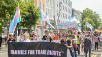 Hundreds turn out for warm and defiant Trans+ Pride Cork